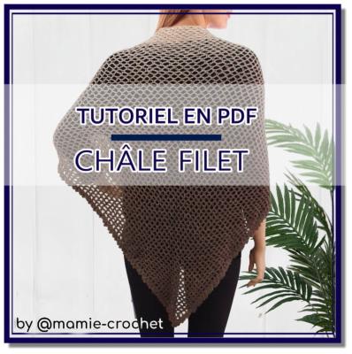 Châle Filet tuto pdf