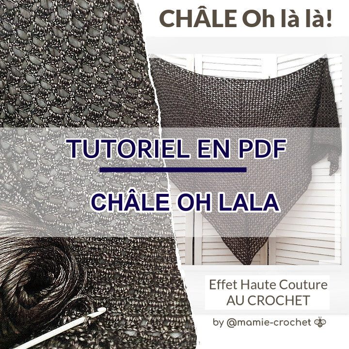 Châle Oh la la tuto pdf