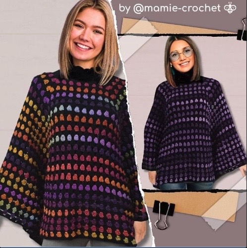 Poncho Happiness tuto pdf