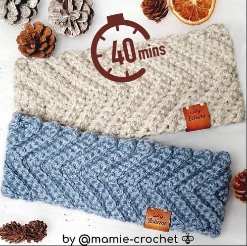 Protège Oreille Headband tuto pdf