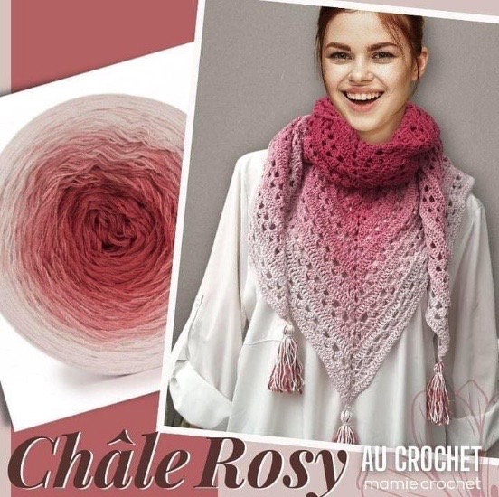 Châle Rosy tuto pdf