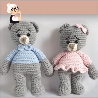 Ourson Tilou et Lily tuto pdf