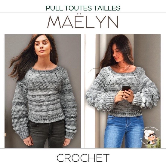 Pull Maëlyn tuto pdf