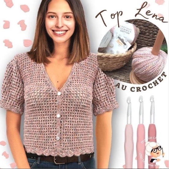 Pull Veste Lena tuto pdf