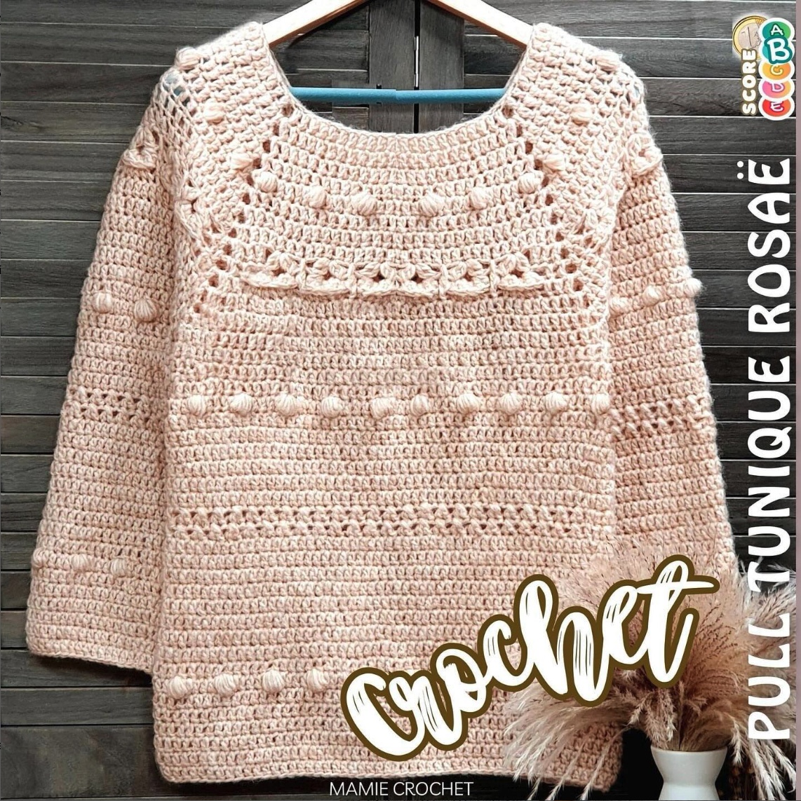Pull Rosaë Mamie Crochet pdf