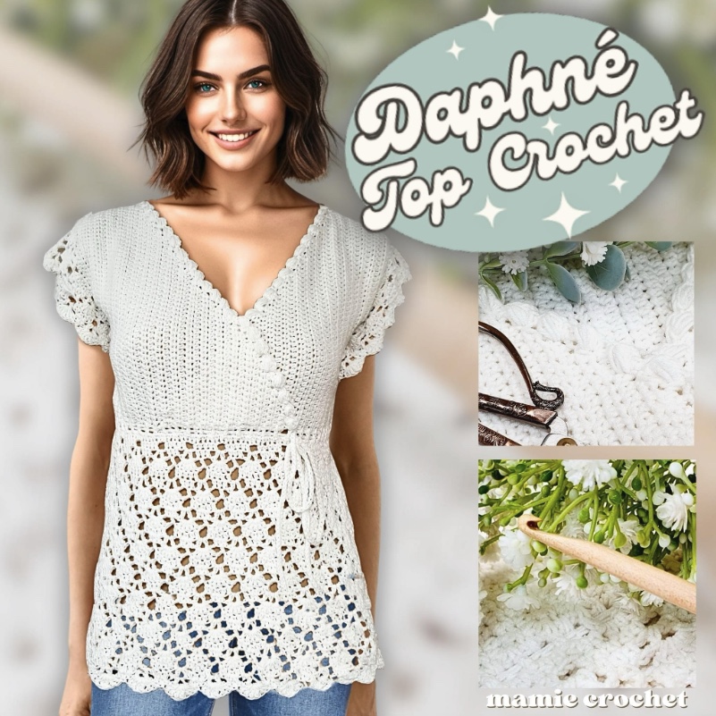 Tunique Daphné Mamie Crochet tuto pdf