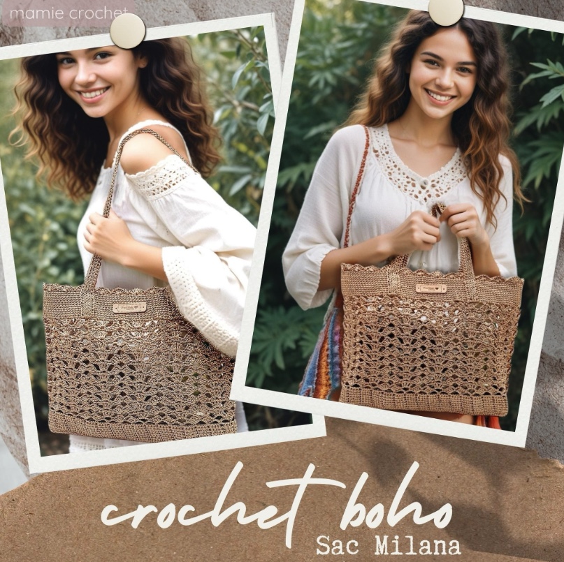 Sac Milana Mamie Crochet tuto pdf