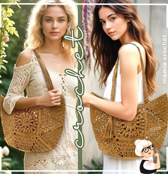 Sac Mykonos Crochet tuto pdf