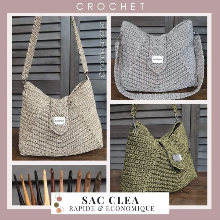 Sac Cléa Mamie Crochet tuto pdf