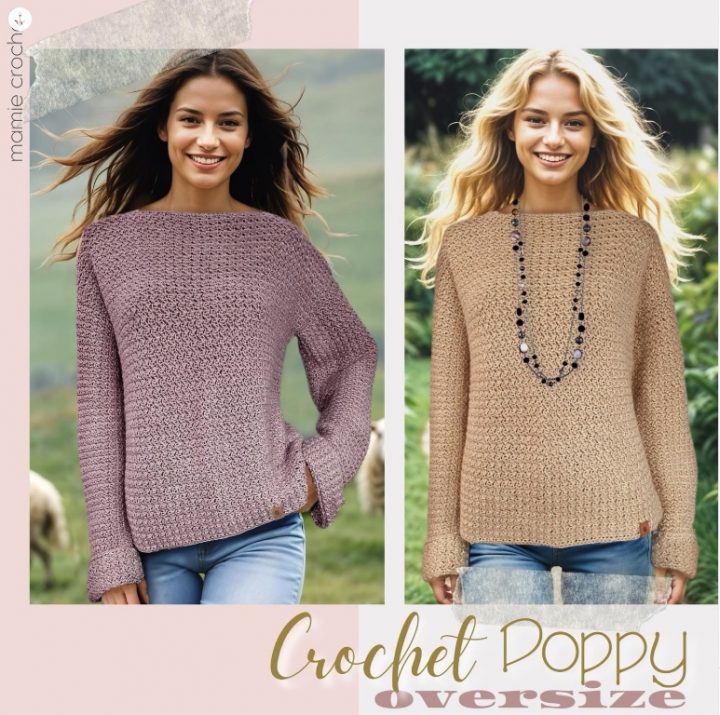 Pull Poppy Mamie Crochet tuto pdf