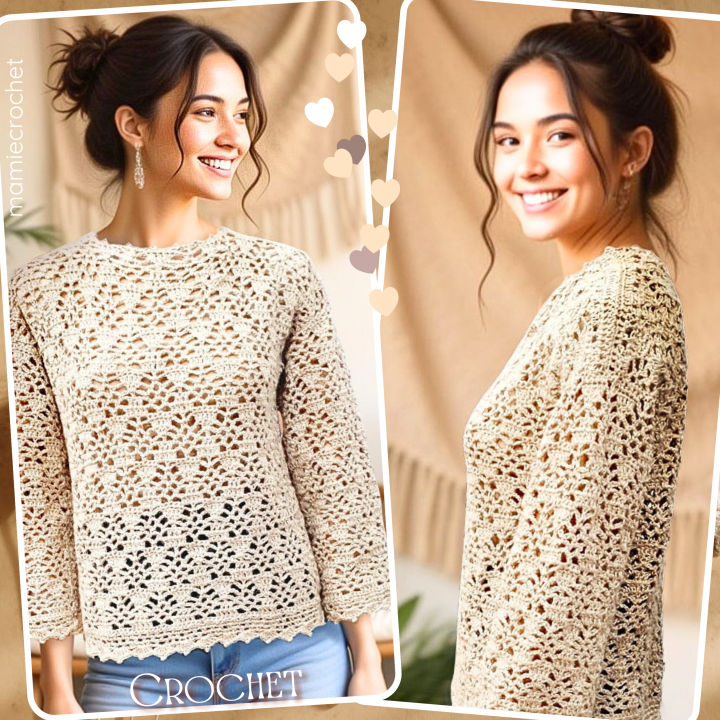 Top Cécilie Mamie Crochet tuto pdf