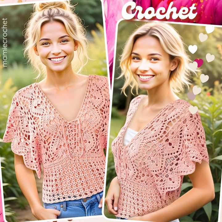 Top Maxine Mamie Crochet tuto pdf