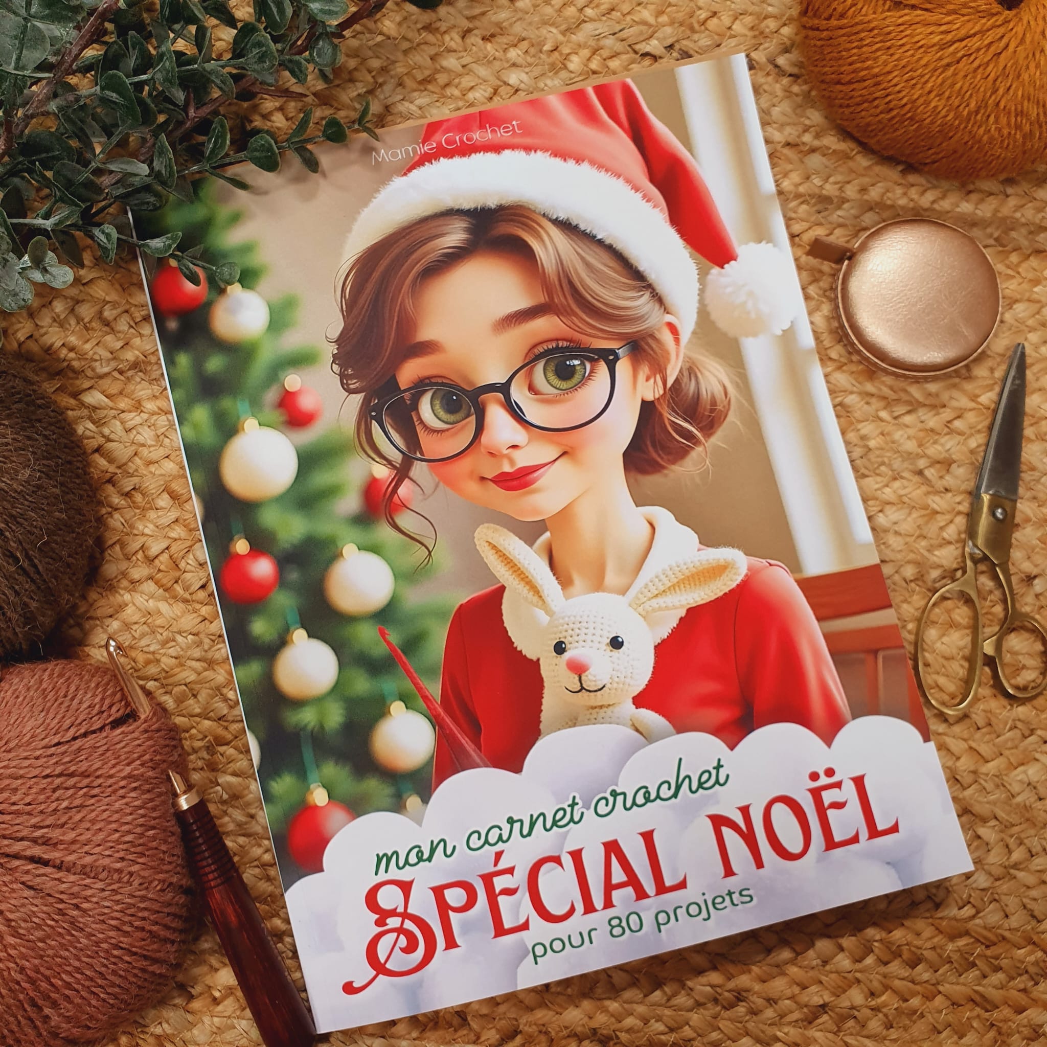 Mon Carnet Crochet Spécial Noël - Jeune Mamie Crochet