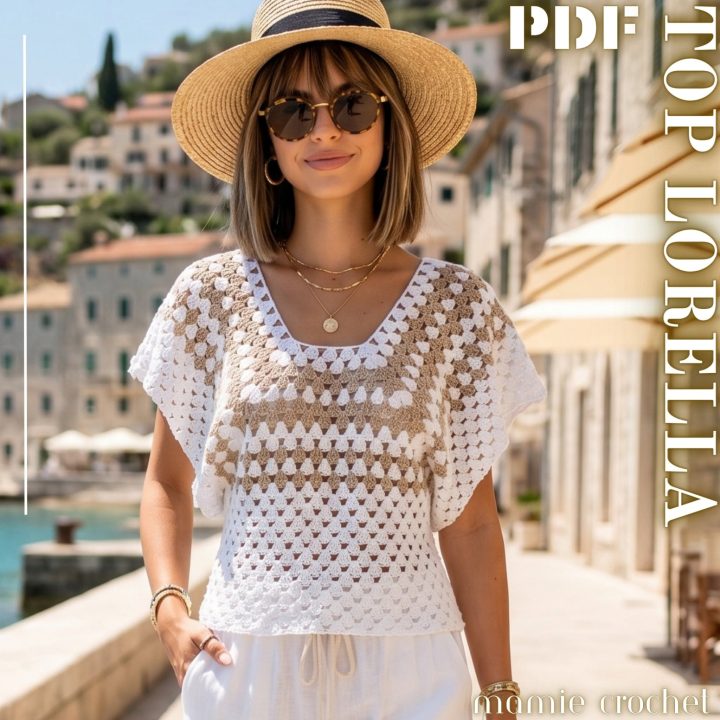 Top Lorella Mamie Crochet Top Lorella Mamie Crochet tuto pdf