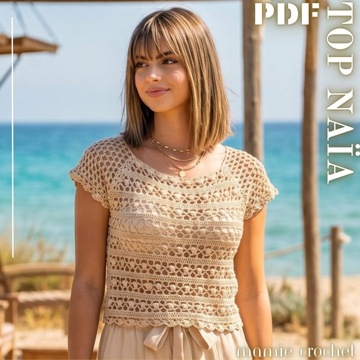 Top Naïa Mamie Crochet Top Naïa Mamie Crochet tuto pdf